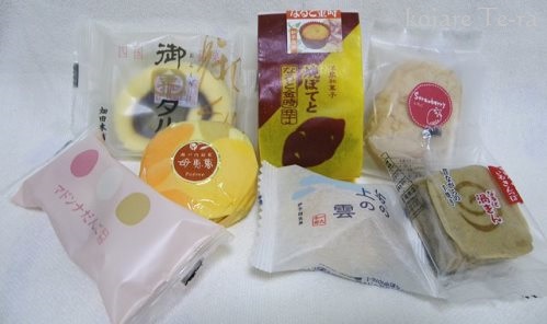 四国の銘菓たちのパッケージデザイン